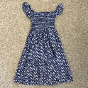 Mini Boden Floral Smocked Cotton Sundress